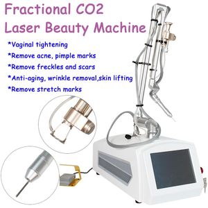 Snelle levering Laser Face Lifting Machine Rimpelverwijdering Anti-aging CO2-laser Behandeling van acnelittekens Striae Remover Fractionele Co2-laser Draai de vagina vast