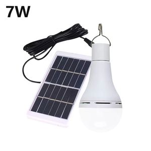 Draagbare COB LED Solar Lamp USB Oplaadbare zonne -energie Licht paneel aangedreven noodlamp voor vissen in de buitenkampingtent.