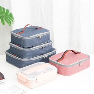 Draagbare Koeltas Ijspakket Lunchbox Isolatiepakket Picknickzakken Zakje voor Vrouwen Meisje Kinderen Kinderen Bolsas De Almuerzo 240125