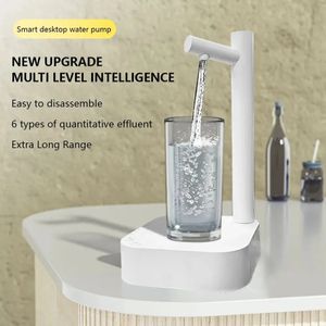 Portable Countertop Water Dispenser 7 Niveaus Mini Jug Smart Bedide Pump voor 5 gallon Univer 240424