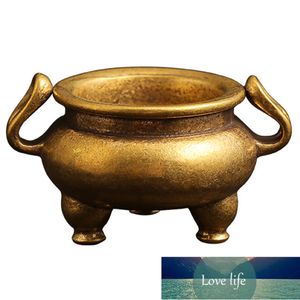 Draagbare Creative Wierookbrander Brass Incenser Houder Home Censer Desktop Ornament voor Shop Office Home A50