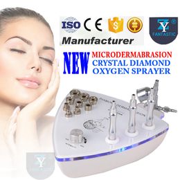 Draagbare Dermabrasie Oxygen Sproeisapparaat Acne Markeringen Verwijdering Gezichtshuid Verjonging Professionele Diamond Peel Facial Beauty Machine