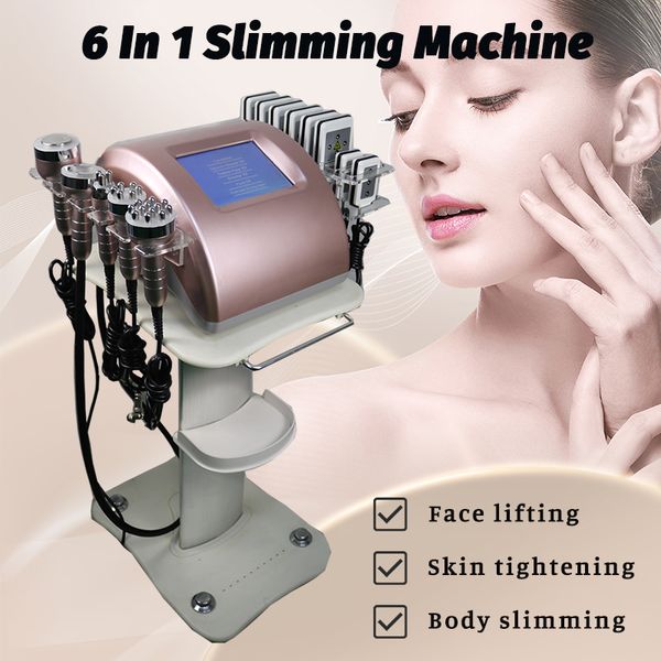 Máquina adelgazante portátil ultrasónica 40khz cavitación brazo pierna Shaper Rf cara Lifting cuerpo delgado multifuncional uso doméstico