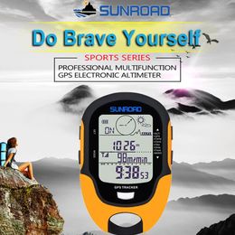 Portable Digital Altimeter Barometer Compass Locator Handheld GPS Navigatie -ontvanger voor buitenkamperen Wandelen Visserij Klim 231221