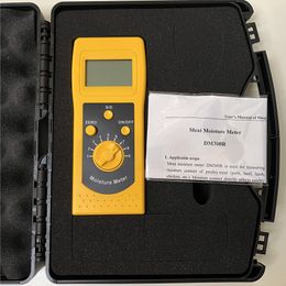 Testeur numérique Portable d'humidité de la viande DM300R, analyseur d'humidité de porc, de bœuf, d'agneau et de poulet, plage de mesure de 10% à 85%