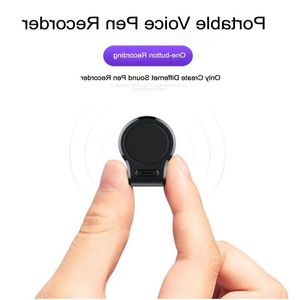 FreeShipping Draagbare digitale voicerecorder Geluid Slimme stembediening Opname Micro-audioapparaat Waterdichte speler Dictafoon Confer Bggf