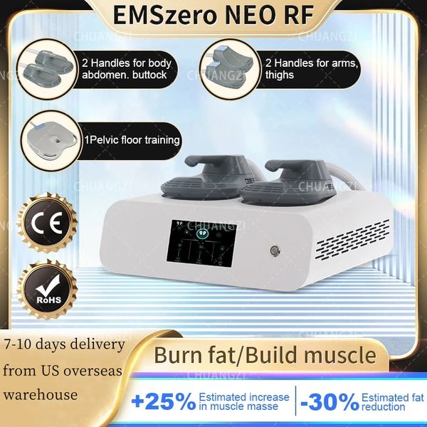 Portable DLS-EMSLIM Body Sculpt 12 Muscles Tesla stimulent le corps amincissant la peau resserrant la certification CE de la machine Emszero Neo