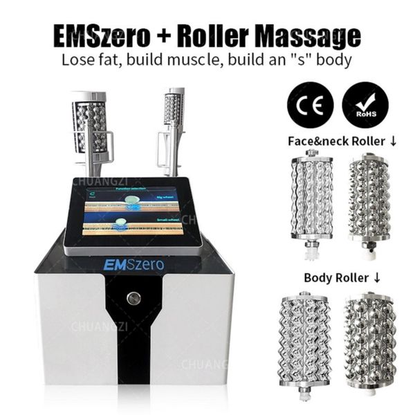 Portable DLSEMSlim Emszero RF Nova Neo Salut-emt Machine Stimulation Radio Fréquence Poignées Option Rouleau De Massage