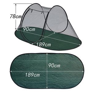 Portable Dog House Cage Pet Bug Net Tent Pet Puppy Anti-Mosqui Net Houseoutdoor Vouwkat Anti-bug netting tent kennel hek