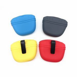 Portable Chien Formation Taille Sac Silicone Mangeoires Traiter Snack Bait Chiens Obéissance Agilité Poche De Stockage De Nourriture En Plein Air Récompense Alimentaire Sacs De Taille dh87