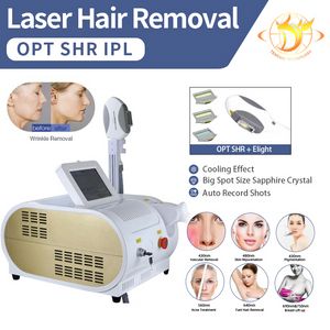 Portable e-light HR Opt IPL Laser Hair Removal Machine Epilator Skin Herjuvenation Salon Gebruik schoonheidsapparatuur #012