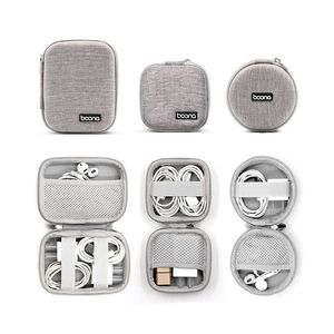 Multi-functional Portable Earphone Storage Bag: Durable Organizer for Digital Gadgets & Chargers