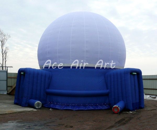 Énorme éducation montrant tente dôme gonflable Portable planétarium projecteur cinéma astronomie affichage chapiteau pour les états-unis