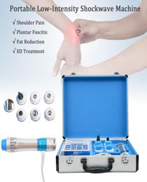 Système de thérapie de douleur physique efficace portable Shockwave Physiothérapie Dysfonction érectile ED Machine d'onde de choc de traitement WI7630611