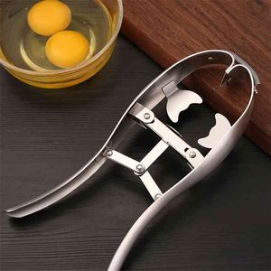 Portable Egg Crusher Multi-fonction Cutter Cuisine Accessoires Éplucheur Gadgets En Acier Inoxydable 210423