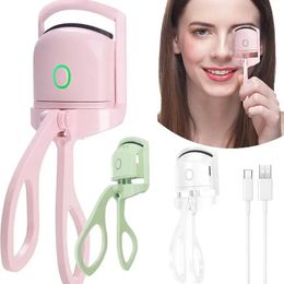 Portable Électrique Chauffant Cils Recourbe-Cils Peigne Cils Perm Longue Durée Thermique Cils Recourbe-cils Outils De Maquillage