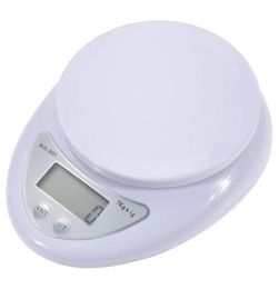 Balance de poids électronique portable Balance d'ingrédients alimentaires de cuisine Outil de mesure de poids numérique de haute précision avec boîte de vente au détail DHL6857431