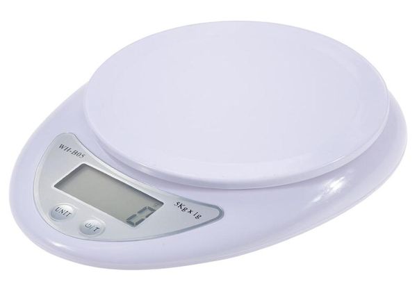 Balance de poids électronique portable Cuisine Ingrédients alimentaires Balance Outil de mesure de poids numérique de haute précision avec boîte de vente au détail DHL4930988