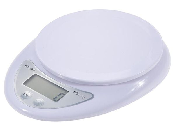 Équilibre électronique portable de la cuisine des ingrédients alimentaires à grande précision outil de mesure de poids numérique avec boîte de vente au détail DHL6473200