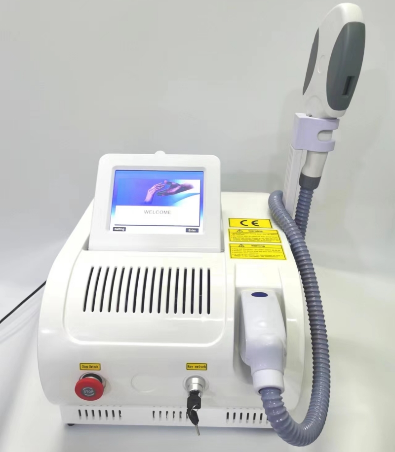 CE portatif de rajeunissement de peau de traitement d'acné de laser de machine permanente d'épilation de chargement initial d'OPT d'Elight