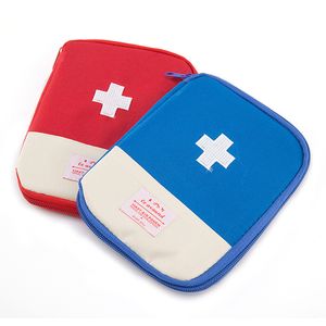 Draagbare Emergency Survival Tas Mini Familie Eerste Aid Kit Auto Emergency Kits Home Medische Zak Outdoor Sport Travel EHBO-tas DBC VF1555