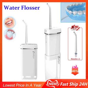 Draagbare Enpuly Oral Irrigator Tandtanden Water Flosser Ultrasone Tooth Cleaner Waterpuls Tank -sproeiers voor Xiaomi 220518