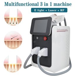 PELACIÓN PORTABLE DE ESPILATOR IPL OPT HR RF Super nd Yag Máquina láser Maquina de Tatuaje con 480 530 640 nm filtros