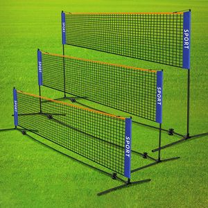 Portable Folding Standard Professional Badminton Net binnen- en buitensportvolleybaltraining Square Net 240425