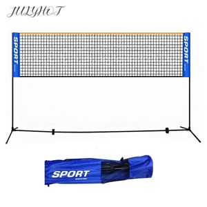 Pliant pliant portable Badminton Badminton Net Indoor Sports extérieurs Volleyball Tennis Traine Square NETS Y240516