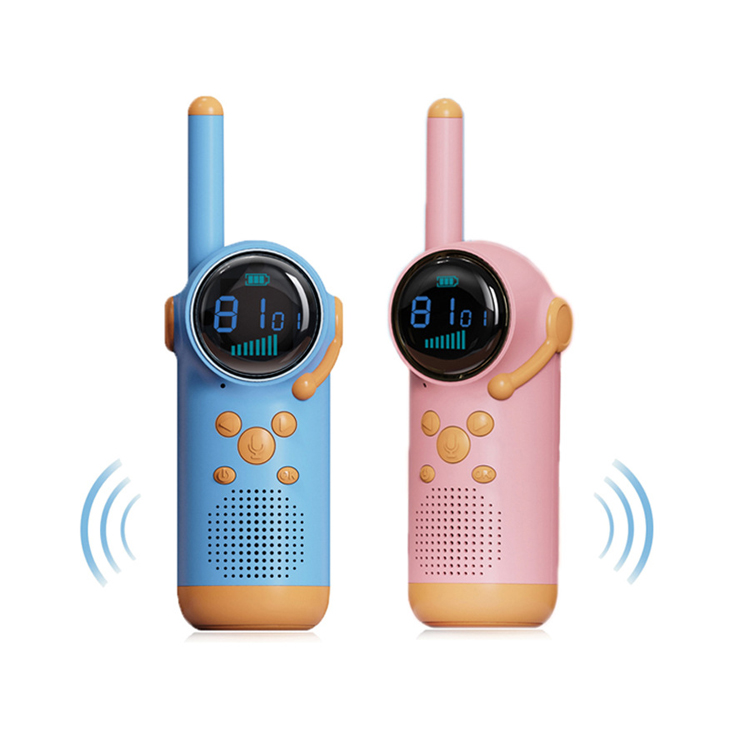 Portable For Children Walkie-talkies Handheld Transceiver 3KM Range Radio Walkie Talkie Toys For Kids Xmas Christmas Gift