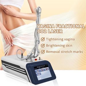 Machine de beauté au laser CO2 fractionnaire portable Machines de resserrement vaginal indolores pour le resurfaçage de la peau Laser CO2 médical 10600nm pour le traitement de l'acné par élimination des cicatrices