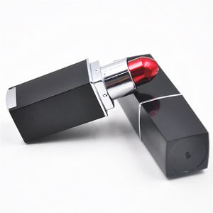5 unids/lote pipa de Metal para fumar rojo/púrpura tubo de lápiz labial mágico de moda MINI accesorio portátil para fumar de Metal tapas de puntas de filtro