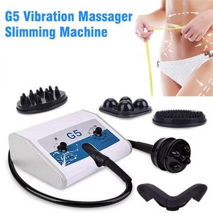 Machine de massage Portable G5, vibration à haute fréquence, soulagement de la douleur musculaire, élimination des graisses, avec 5 têtes