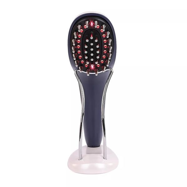 Peigne de massage capillaire 6 en 1, gadget Portable, usage domestique, croissance des cheveux, lumière rouge, dispositif de brosse de soins de photothérapie