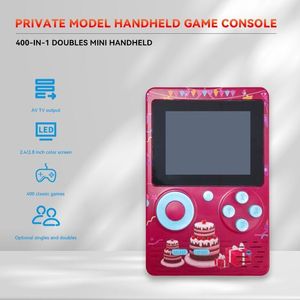 Draagbare Game Players 400 IN 1 Retro Video Game Console Handheld Game Player Portable Pocket TV Game Console AV Out Mini Handheld Player for Kids Gift 230714