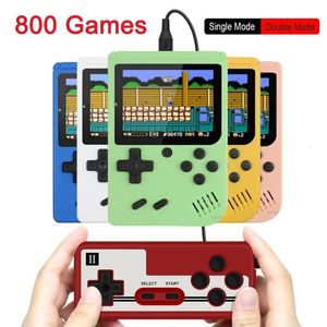 Portable Game Players 800 in 1 retro videogame console handheld spelspeler draagbare pocket tv -game console av out mini handheld speler voor kinderen cadeau 230206