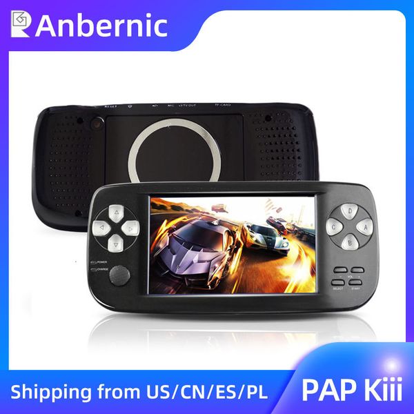 ANBERNIC PAP K3Kiii 4,3 pouces Console de jeu portable portable 64 bits Lecteur de jeu vidéo intégré 3000 jeux Enfants Cadeau 230718