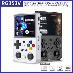 Portable Game Players ANBERNIC RG353V RG353VS Retro Handheld Games Console 3.5INCH 640*480 Video Game Console Linux Dual System Portable Game Console 230714