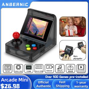 Joueurs de jeux portables ARCADE MINI 32 Bit Mini Arcade Retro Console Handheld Portable Classic Player 500 Jeux Pour Enfants 230714