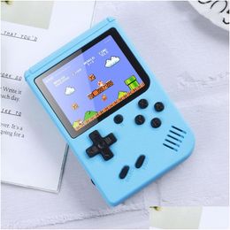 Draagbare Game Spelers Aron Handheld Console Speler Retro Video Kan 500 In 1 Games Opslaan 8 Bit 3.0 Inch Colorf lcd Cradle Drop Delive Dh0Es
