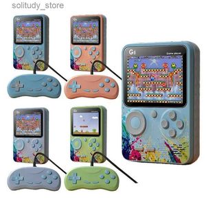 Joueurs de jeux portables Jeux portables G5 avec écran haute définition 500 jeux d'arcade vintage adaptés aux enfants Q240326
