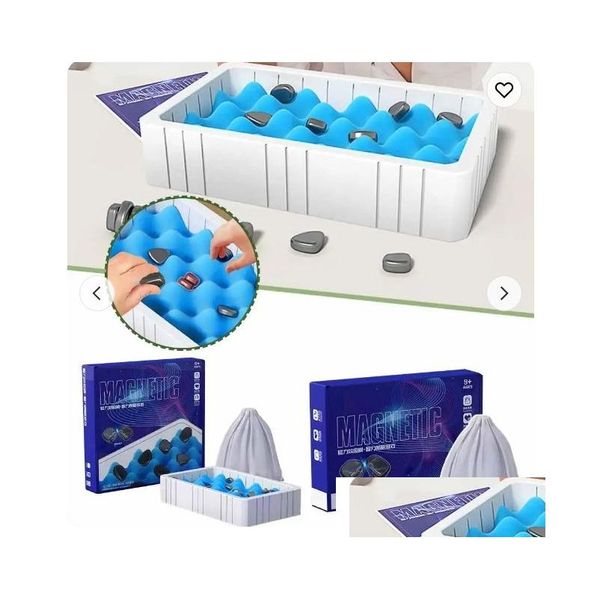 Joueurs portables Joueurs magnétiques Table du tableau des échecs Top Family Games pour les enfants / Adts Thinking Training Educational Toys Birthday Drop Dev Dhsbx