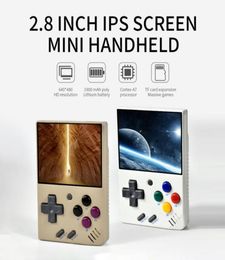 Portable Game Players Miyoo Mini 28 inch IPS Retro Video Gaming Console Handheld voor FC GBA Pocket Machine Emulator5869280