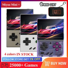 Lecteurs de jeux portables Miyoo Mini Miyoo Mini Plus V2 Mini Console de jeu vidéo rétro portable Handhede Cortex-A7 Système Linux Lecteur de jeu IPS 3,5 pouces 230715