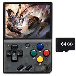 Joueurs de jeux portables Miyoo Mini Plus 3,5 pouces IPS écran vidéo console de jeu portable portable 3000mAh batterie portable système classique rétro 231114