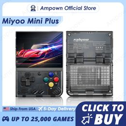 Juegos de juego portátiles Miyoo Mini Plus Consola de juego de mano retro portátil V2 Mini IPS Pantalla Consola de videojuegos Linux Gaming Kid Gift 230812