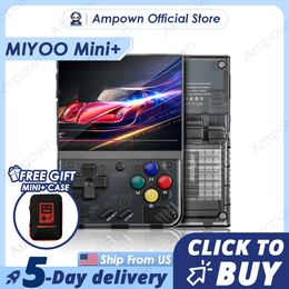 Joueurs de jeux portables MIYOO Mini Plus Console de jeu portable rétro V2 Mini écran IPS Console de jeu vidéo classique système Linux cadeau pour enfants 231018
