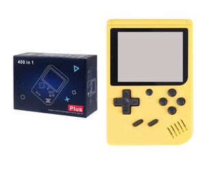 Portable Game Players Nostalgic Host kan 400 retro mini handheld games consoles 8 bit AV -uitvoer kleurrijk LCD -scherm ondersteunen, ondersteunt twee spelers voor kinderen cadeau