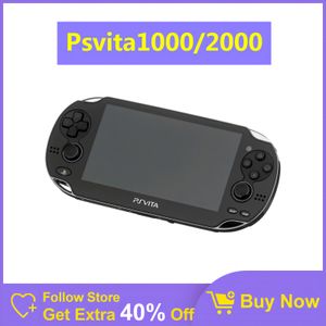 Draagbare gamespelers Originele PSVITA 1000/PSV2000-console handheld gameconsole wordt geleverd met geheugenkaart van 32 GB/64 GB/128 GB en gratis games 230715