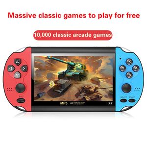 Portable Game Players Portable Handheld Retro Video Game Consoles Gaming Mini Arcade Videogames Machine Player Emulator Smart Hand Hand Held Family Pocket 230328